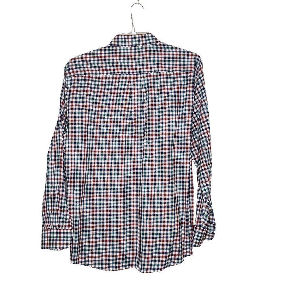 Jos. A. Bank Traveler Collection Traditional Fit Button-Down Collar Gingham  Med - Picture 2 of 3